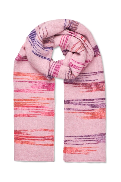 Baum Und Pferdgarten Leora Tørklæde Pink Nektar Stripe - Shop Online Hos Blossom